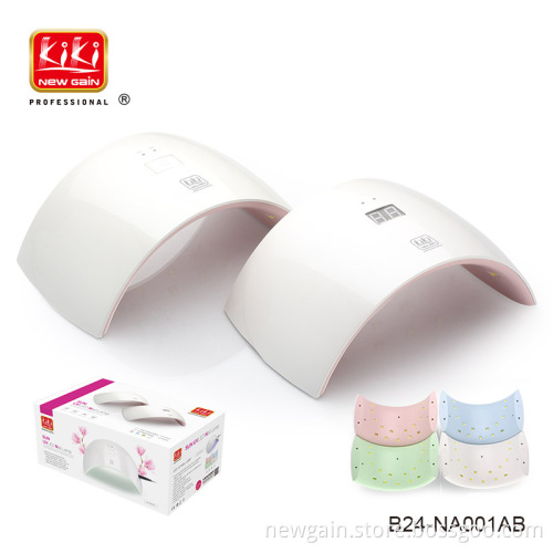 Fashion USB Heart shape UV nail light, LED Gel Nail Dryer,Mini multi-function nail dryer 24w sun 9s uv led nail